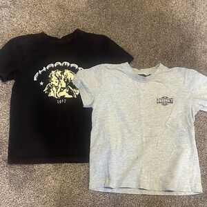 Kids Black and Gray T-Shirts